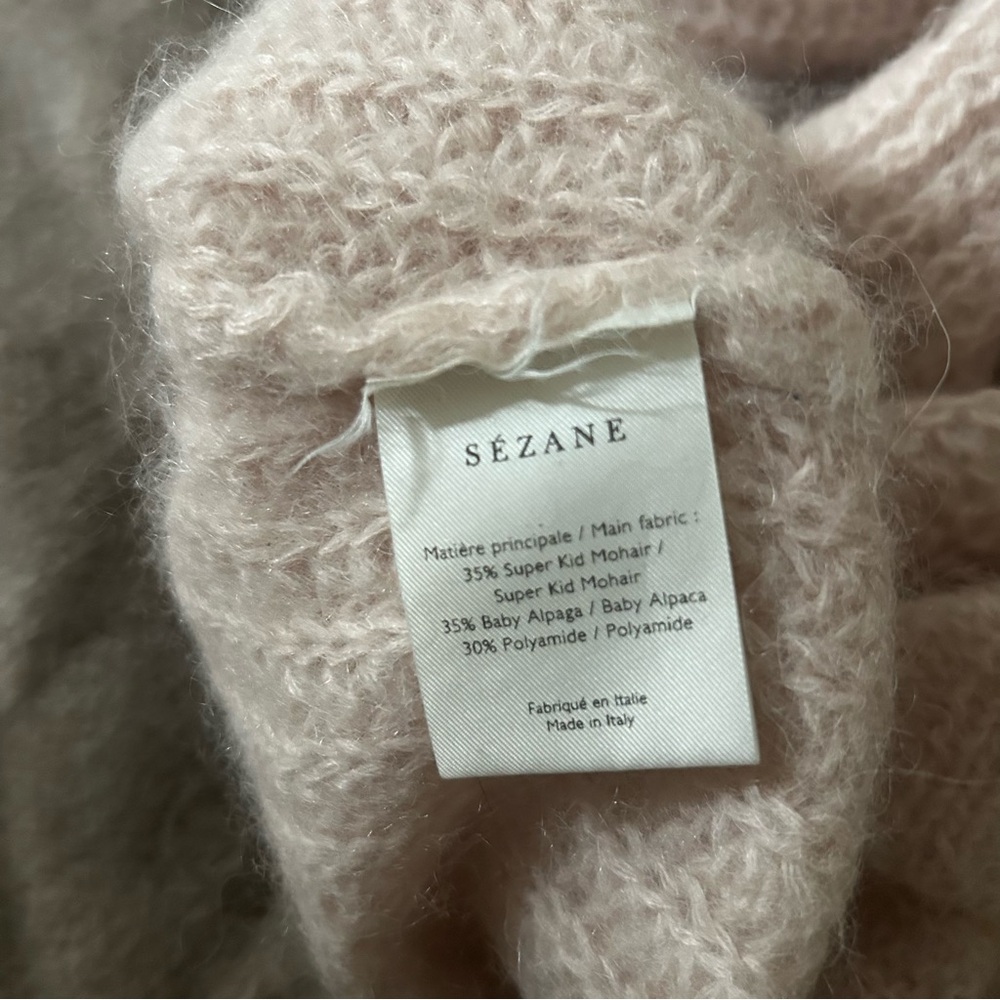 Sezane Olric Sweater - Rose Pale - Picture 5 of 6